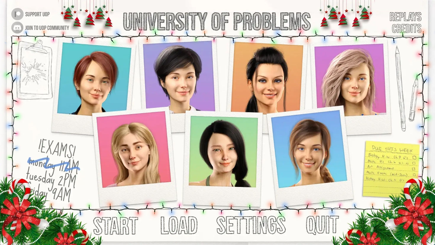 【PC+安卓+IOS/欧美SLG】学院情缘 问题大学 大学琐事 欲望大学【汉化/动态/3.7G】-萌玩ACG