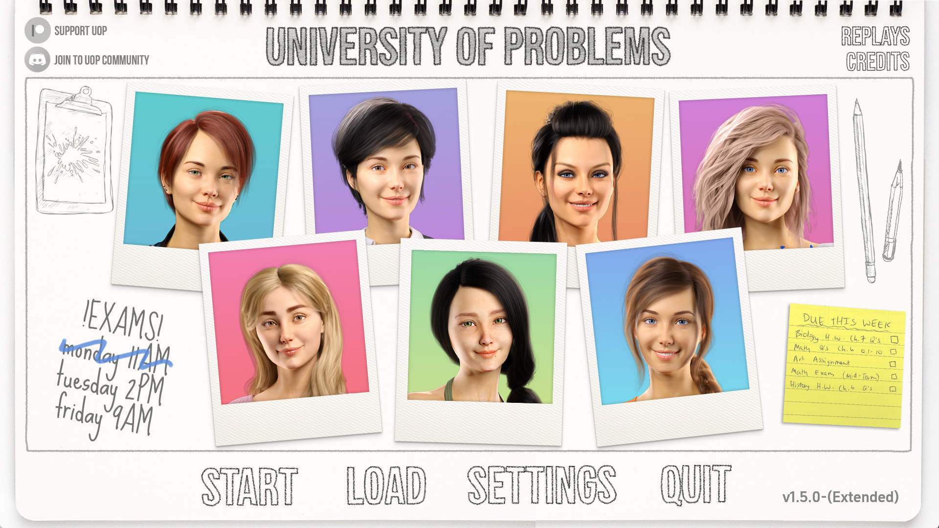【PC+安卓+IOS/欧美SLG】学院情缘（别名：问题大学）1.5.0汉化版【11.9G/更新/汉化/动态】-萌玩ACG