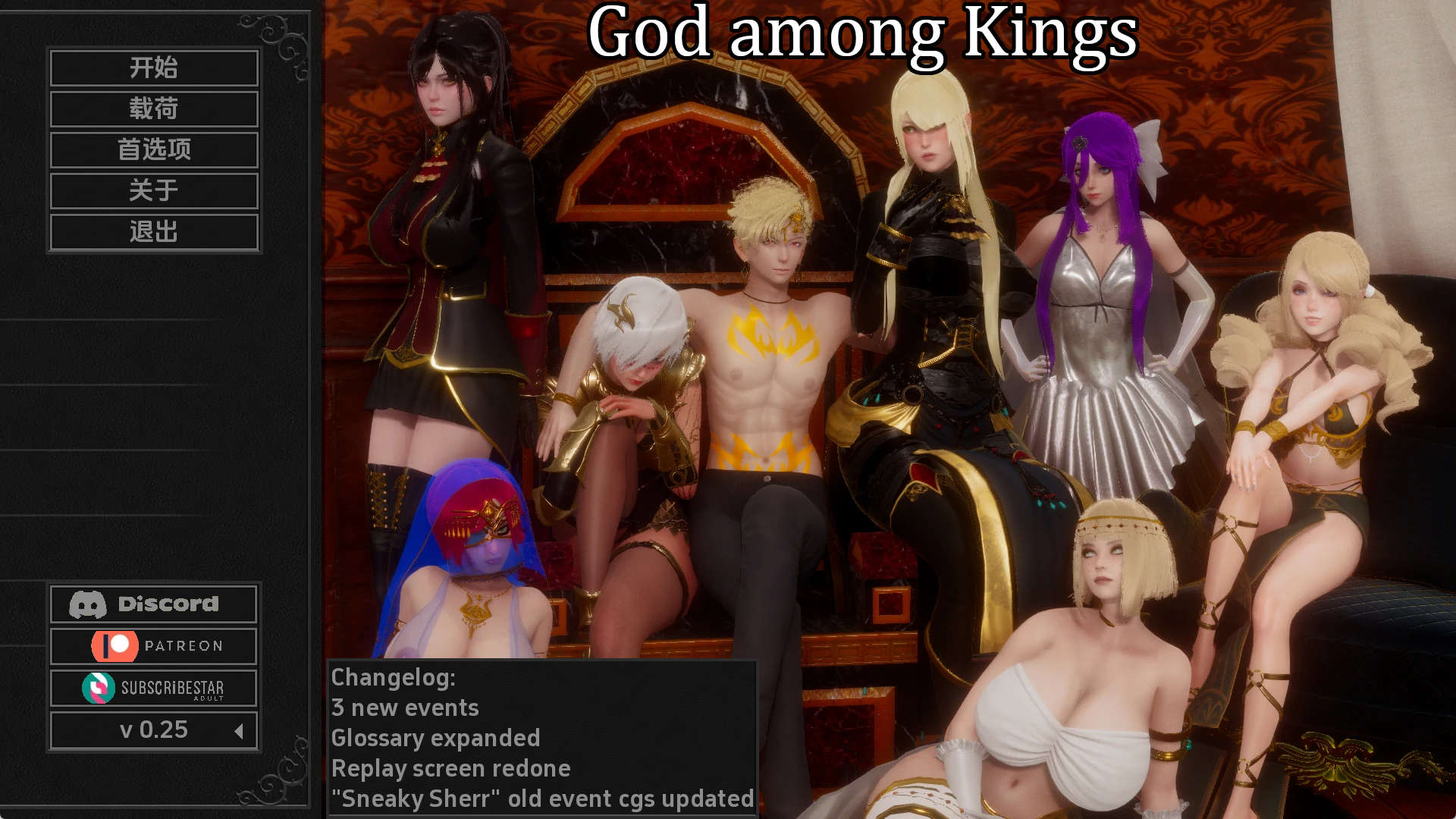 【PC+安卓+IOS/欧美SLG】王中之神v0.25汉化版【2.11G/汉化/沙盒/更新】-萌玩ACG