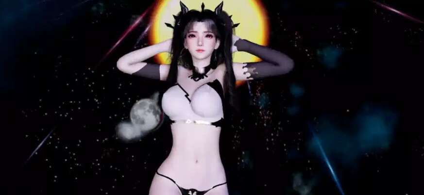【3D同人视频/全动态/VAM】天使没翅膀：伊什塔尔 Phut hon DJ II 性感女神大开M腿爆插蜜穴【1V+1.5G】-萌玩ACG