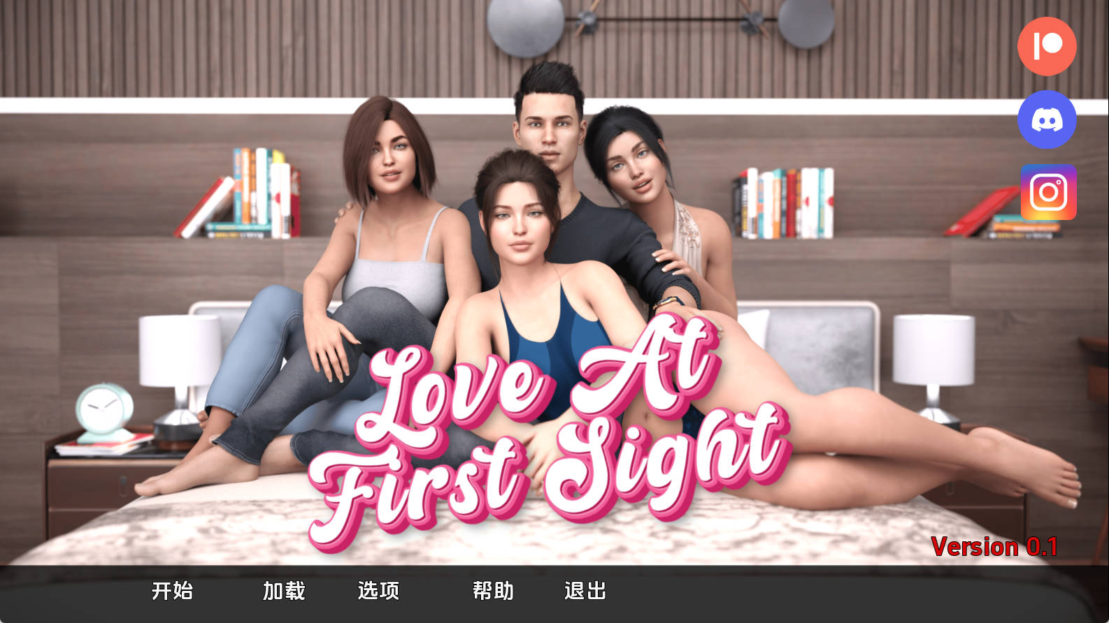 【PC+安卓+IOS/欧美SLG】一见钟情0.1汉化版【1.64G/汉化/动态/更新】-萌玩ACG