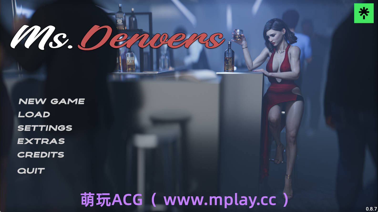 【PC+安卓+IOS/欧美SLG】丹弗斯小姐0.8.75汉化版【2.92G/汉化/动态/更新】-萌玩ACG