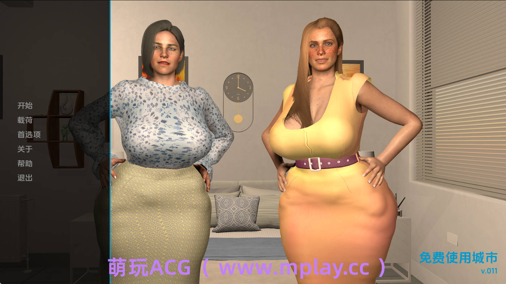【PC+安卓+IOS/欧美SLG】免费使用城市011汉化版【1.85G/汉化/动态/更新】-萌玩ACG