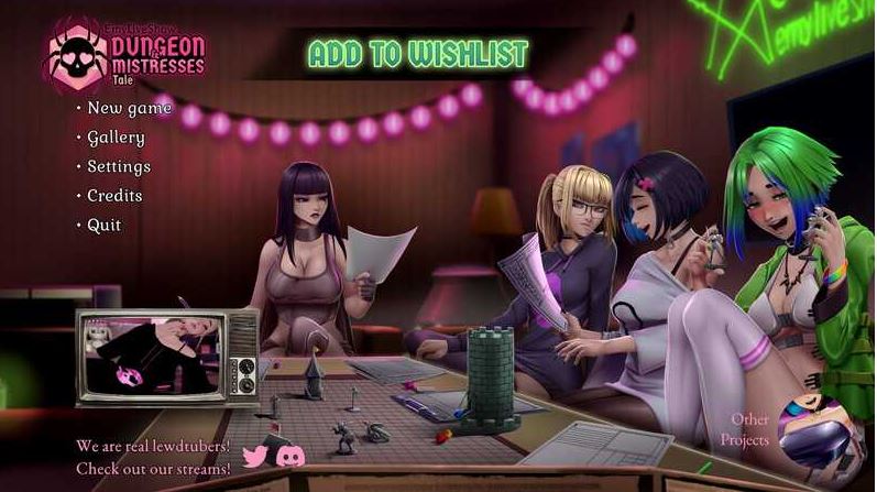【电脑/SLG/官中/动态】艾米的直播秀：地牢与女主人传奇/EmyLiveShow: Dungeon & Mistresses Tale Steam官方中文版[5G]-萌玩ACG