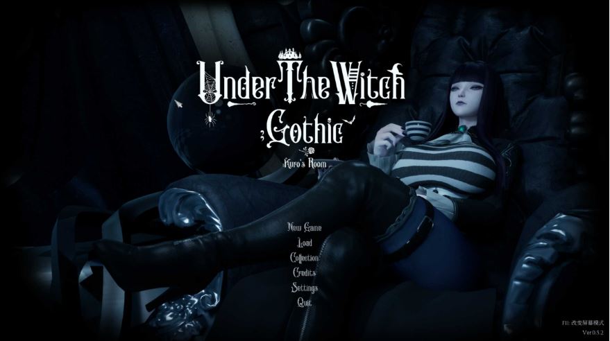 【电脑/3D游戏/官中】魔女的侵袭:库洛的房间 Under The Witch:Kuro’s Room Ver0.5.2【2.8G】-萌玩ACG